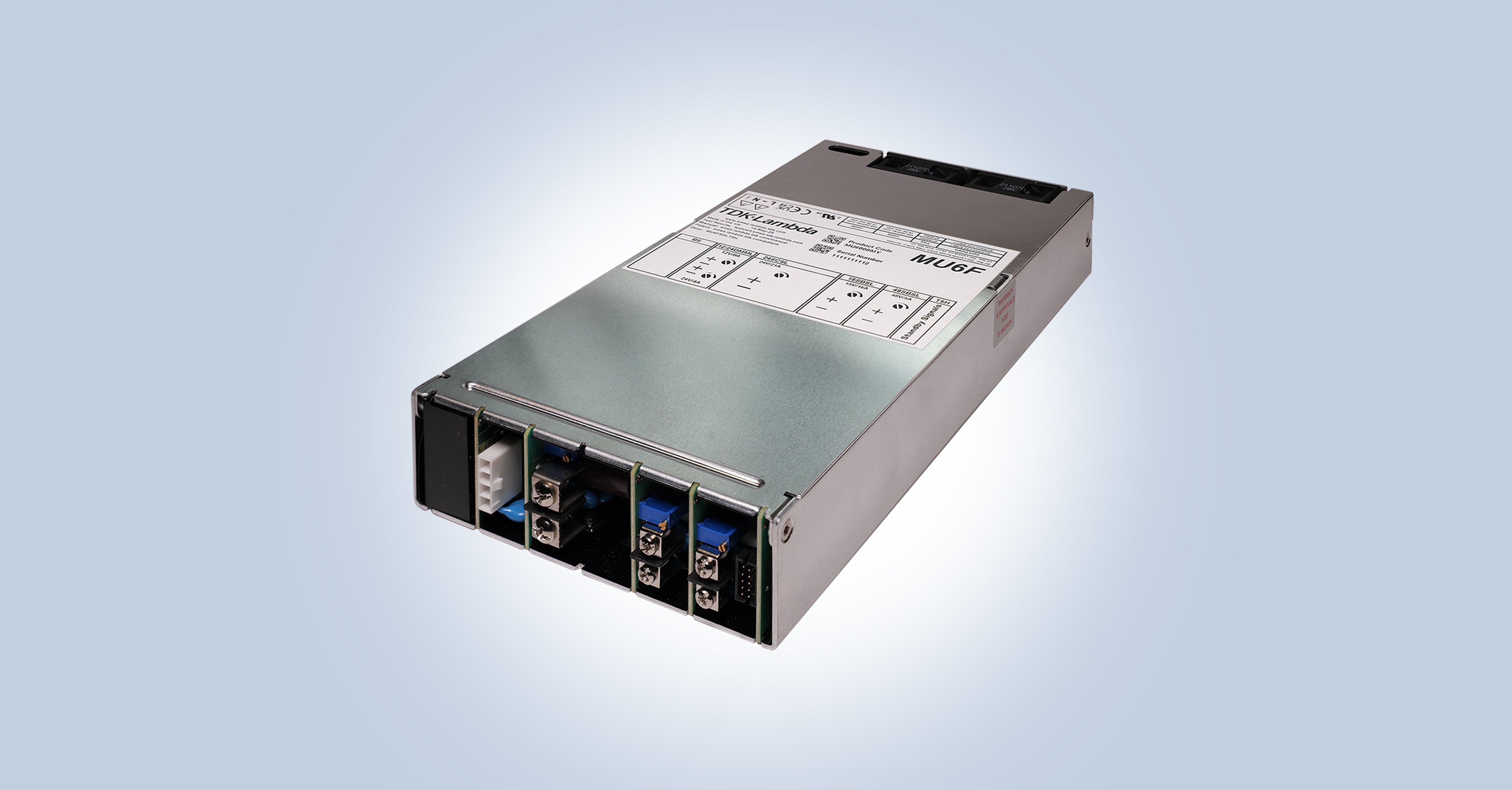 TDK announces 1U high, 13-output modular power supply delivering